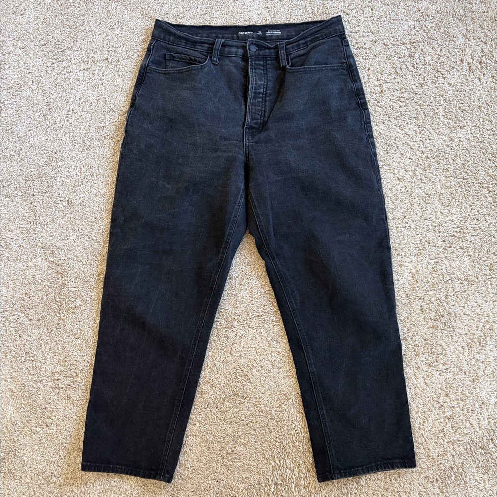Old Navy Sky-Hi Straight Jeans